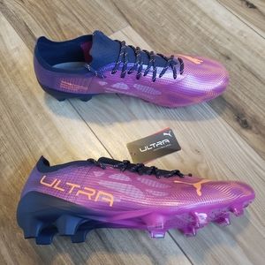 Puma Ultra 1.4 Firm Ground AG Festival Fuchsia Soccer cleats size Men's 13